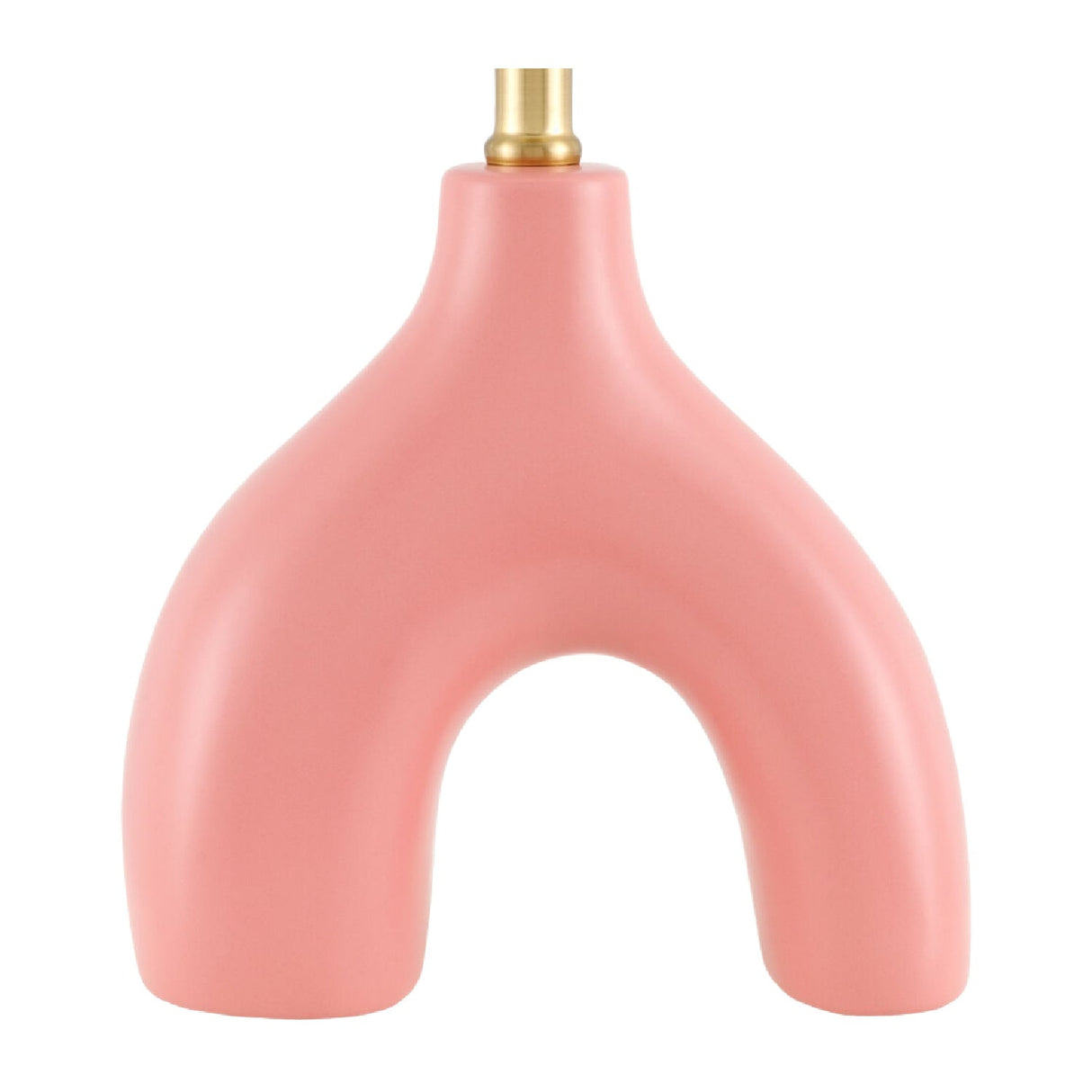 Modern European furniture - Ceramic Cream Linen Table Lamp - www.oroa.com