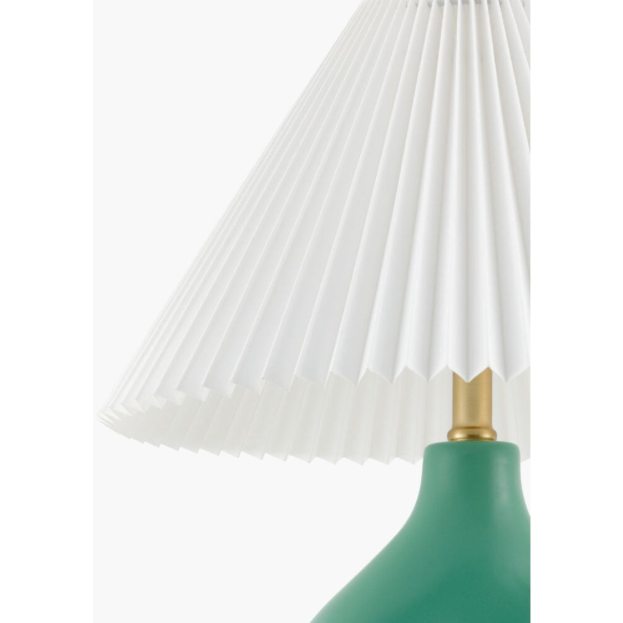 Modern European furniture - Ceramic White Linen Table Lamp - www.oroa.com