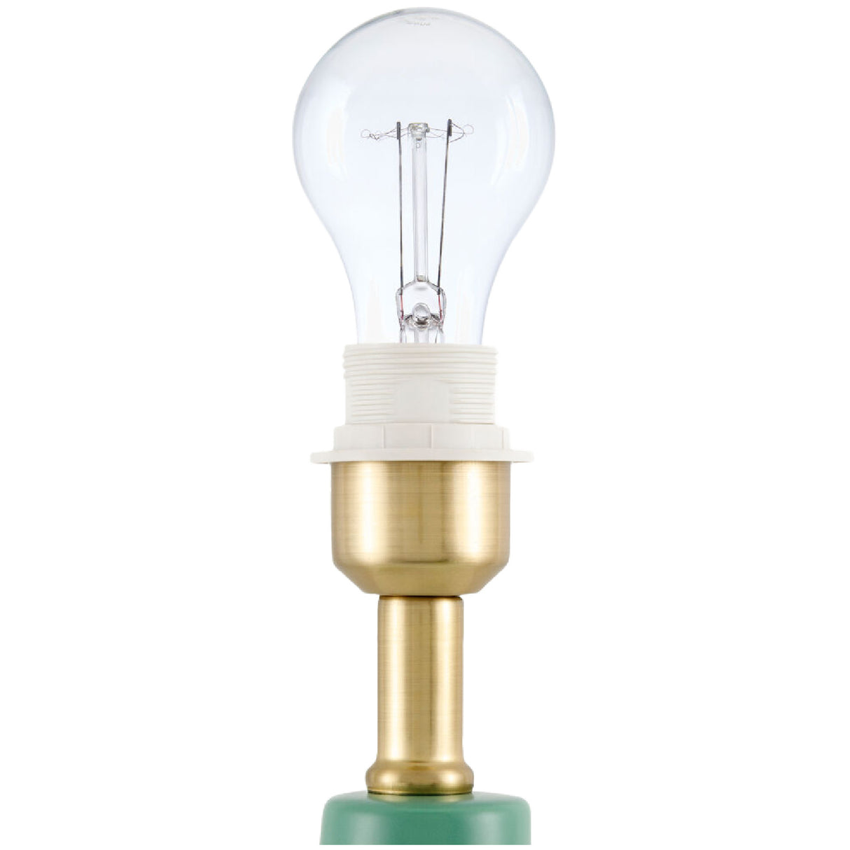 Modern European furniture - Ceramic White Linen Table Lamp - www.oroa.com