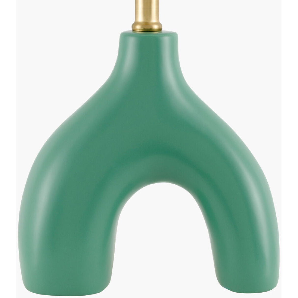 Modern European furniture - Ceramic White Linen Table Lamp - www.oroa.com