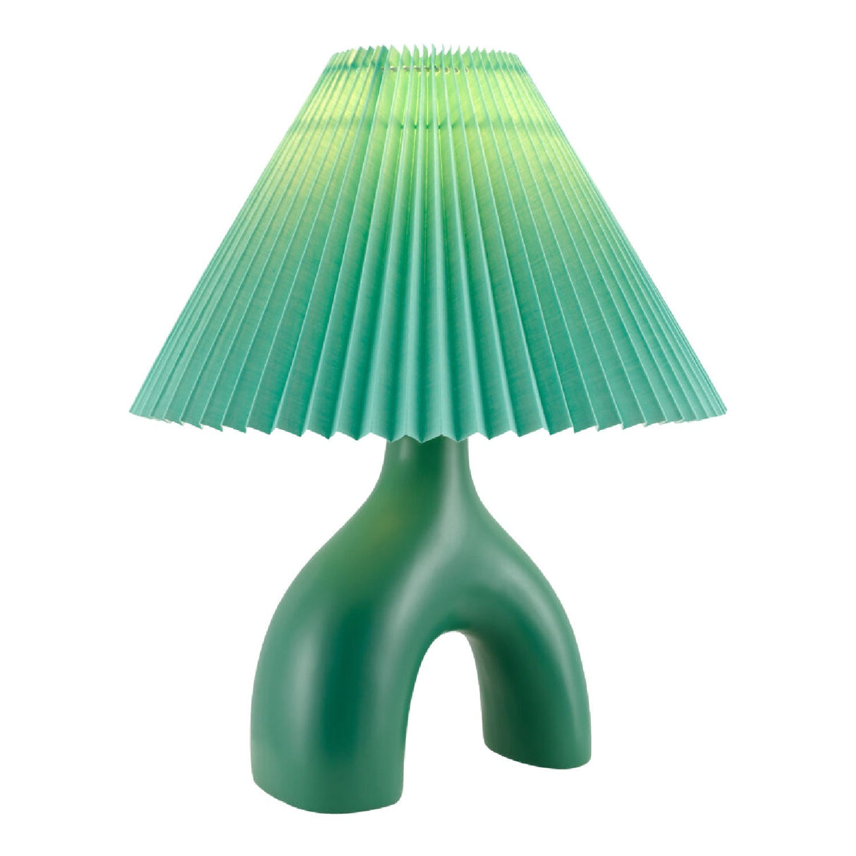 Modern European furniture - Ceramic Cream Linen Table Lamp - www.oroa.com