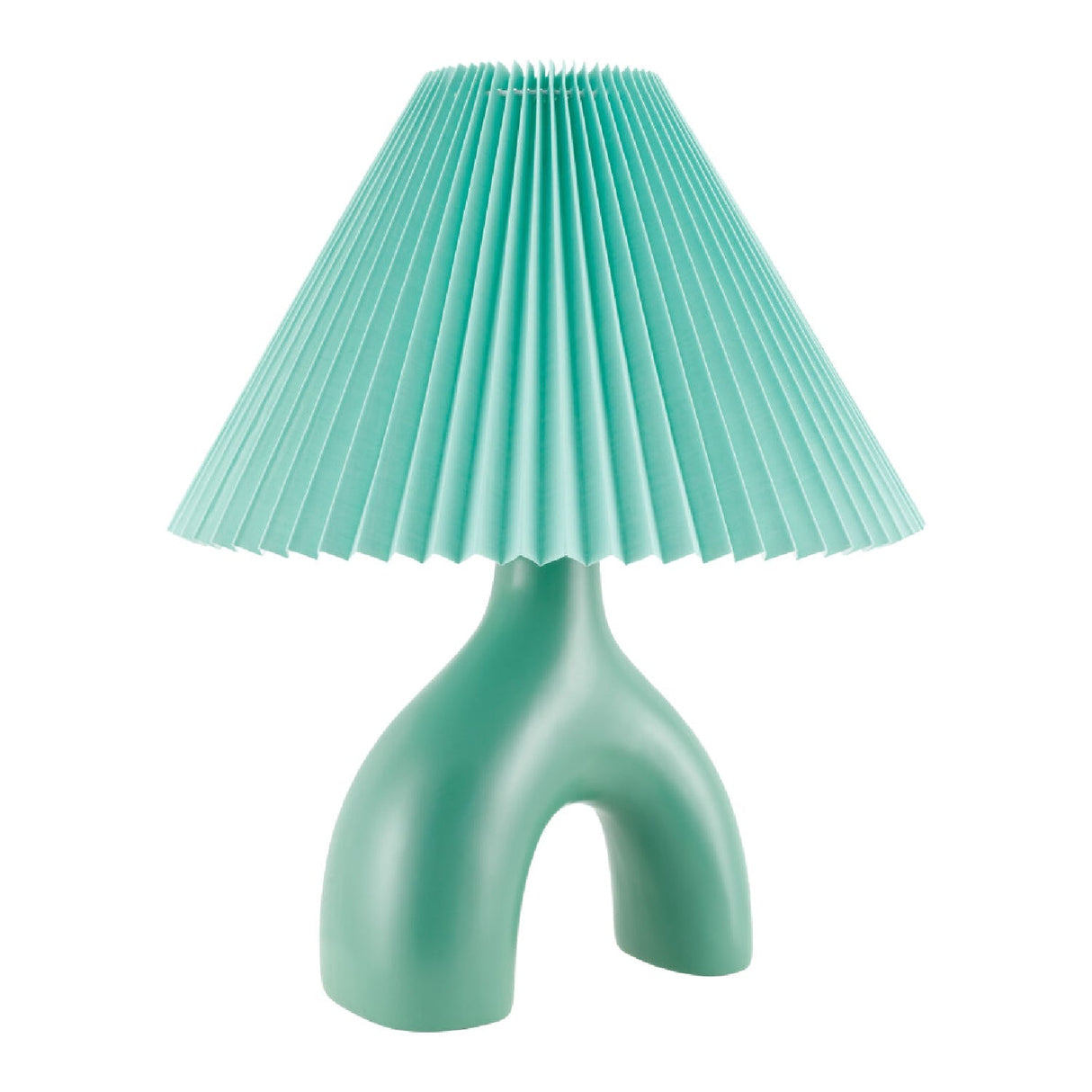 Modern European furniture - Ceramic Cream Linen Table Lamp - www.oroa.com