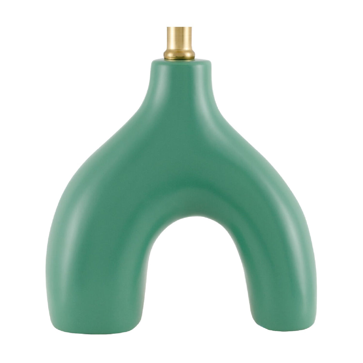 Modern European furniture - Ceramic Cream Linen Table Lamp - www.oroa.com