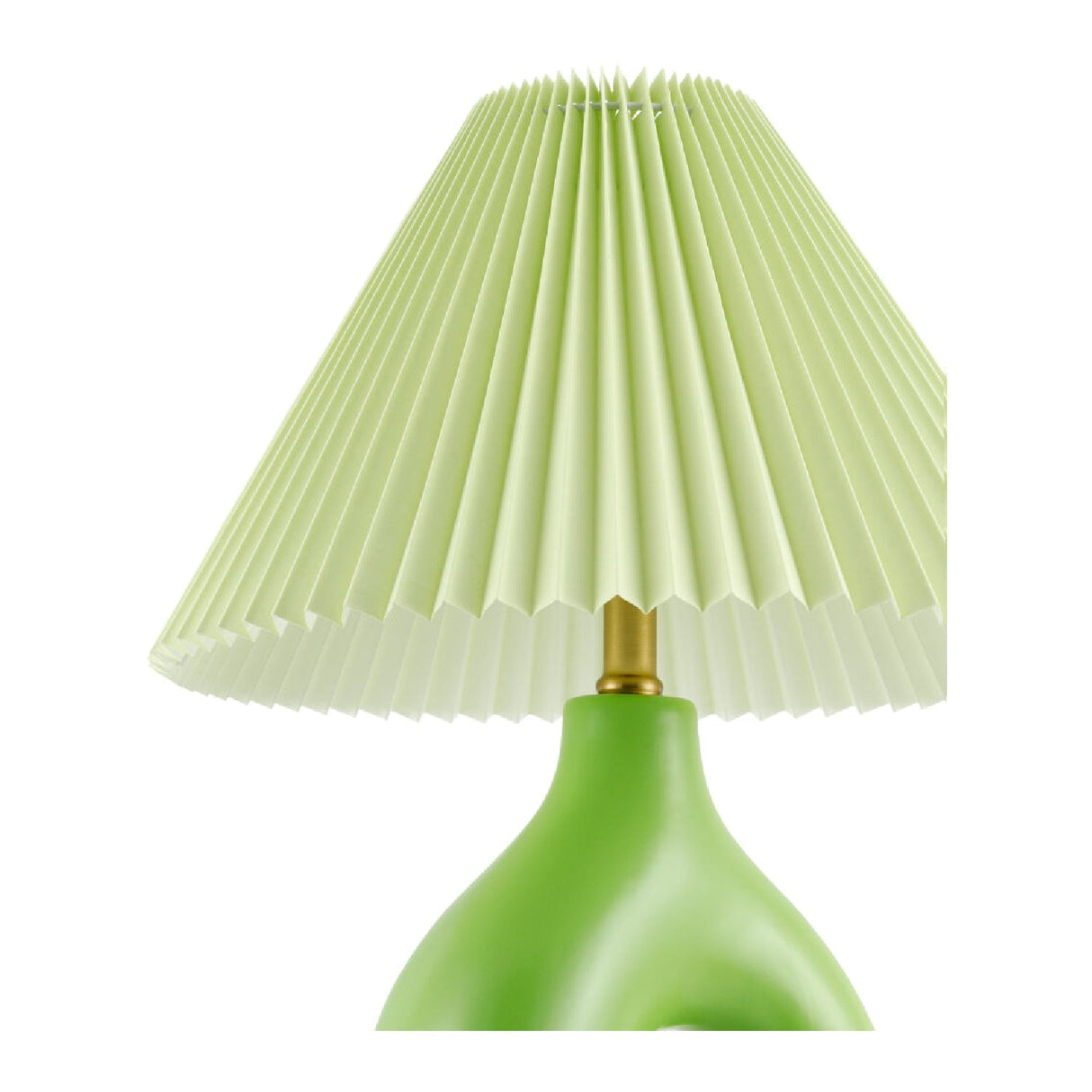 Modern European furniture - Ceramic Cream Linen Table Lamp - www.oroa.com