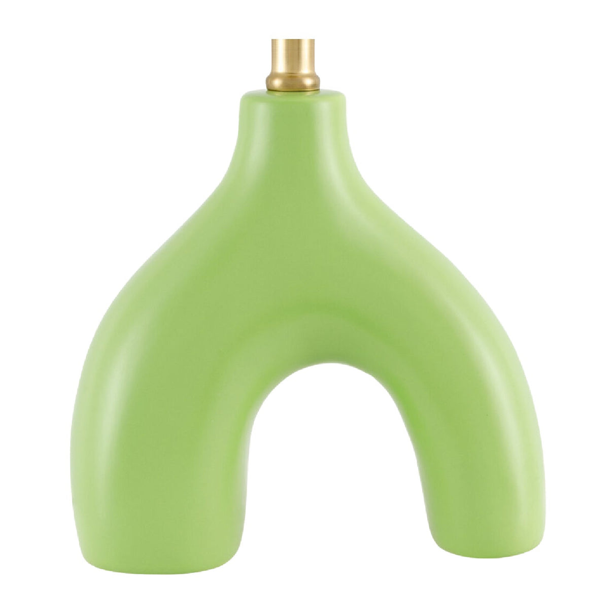 Modern European furniture - Ceramic Cream Linen Table Lamp - www.oroa.com
