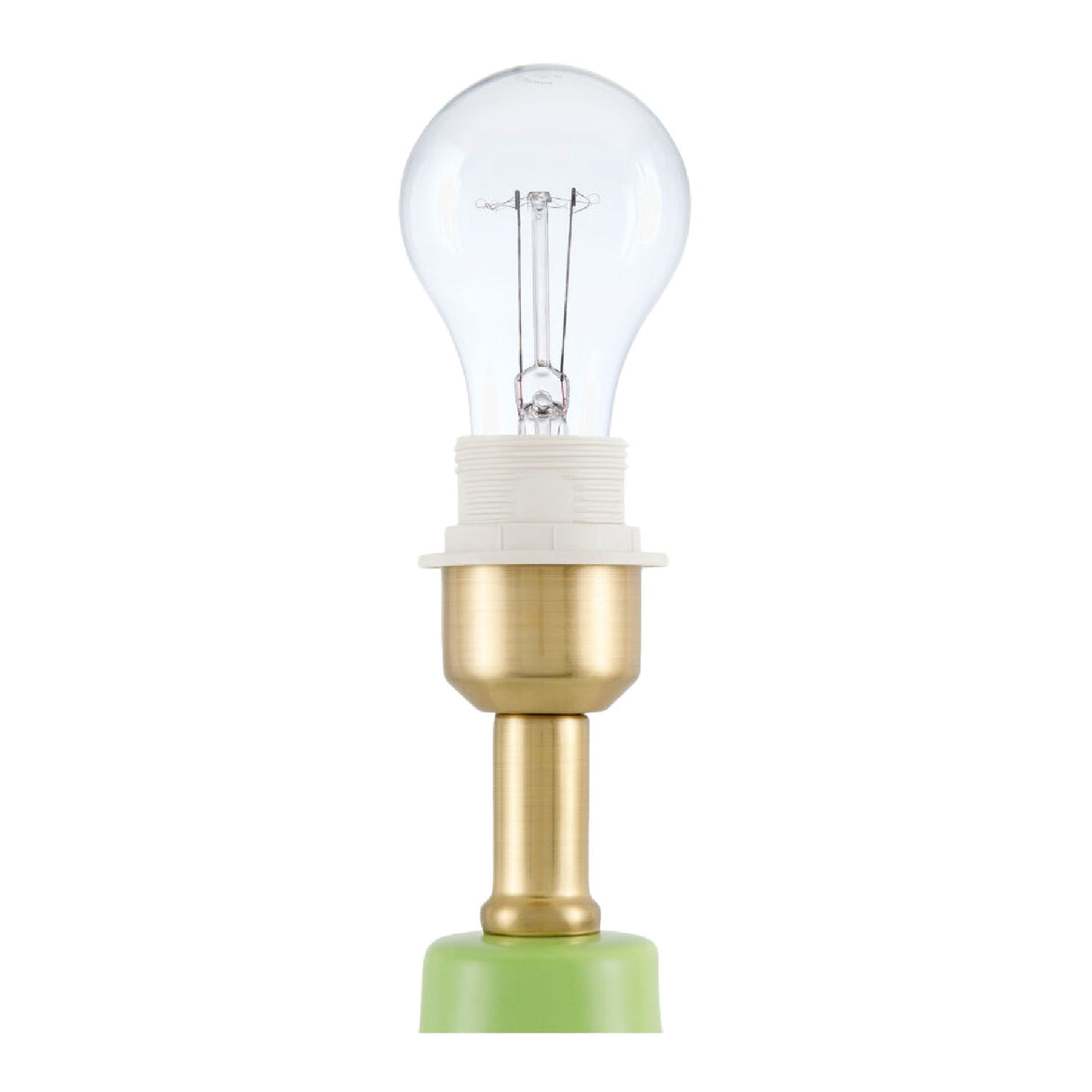 Modern European furniture - Ceramic Cream Linen Table Lamp - www.oroa.com