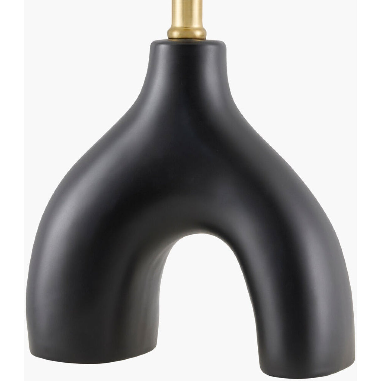 Modern European furniture - Ceramic White Linen Table Lamp - www.oroa.com