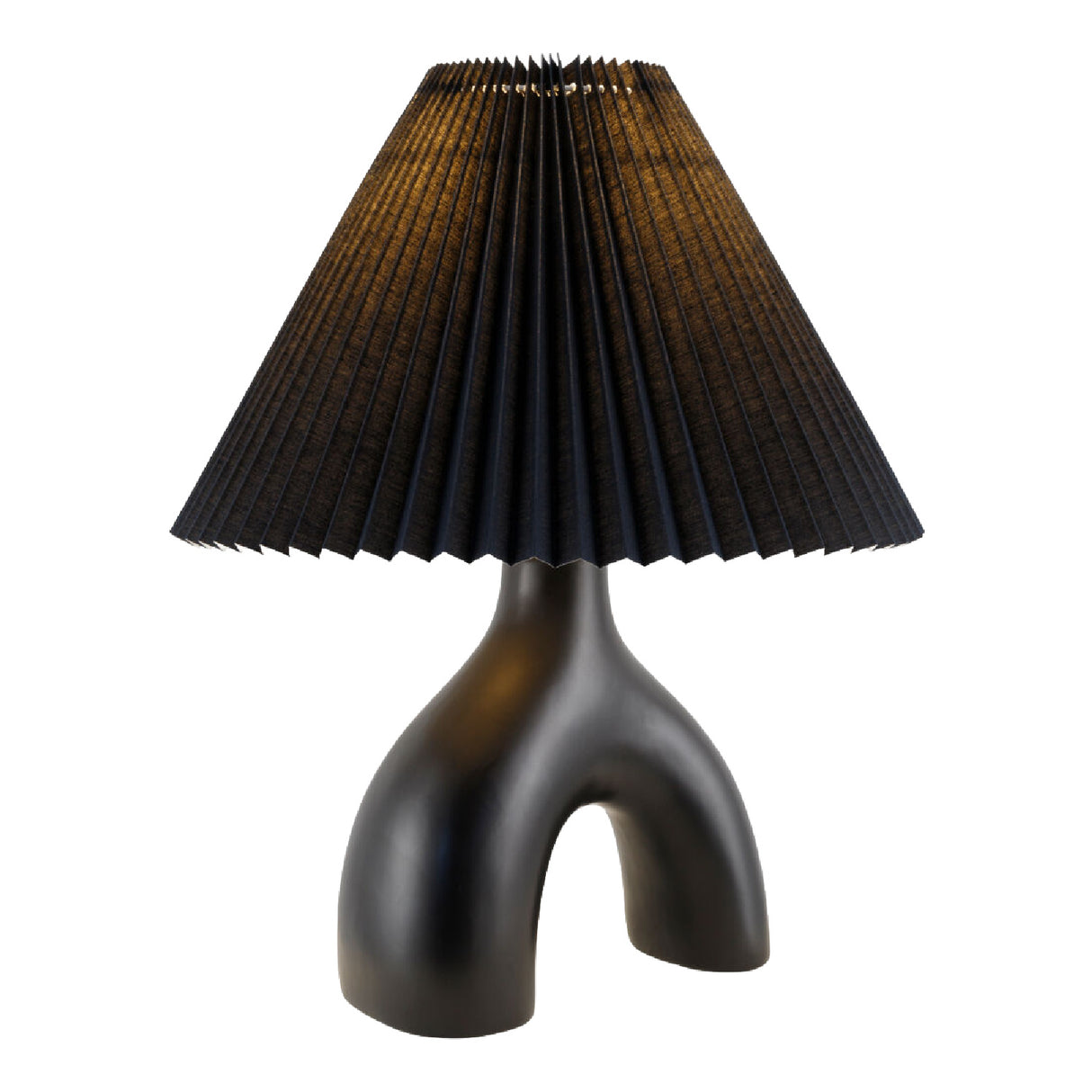 Ceramic Cream Linen Table Lamp | Oroa.com