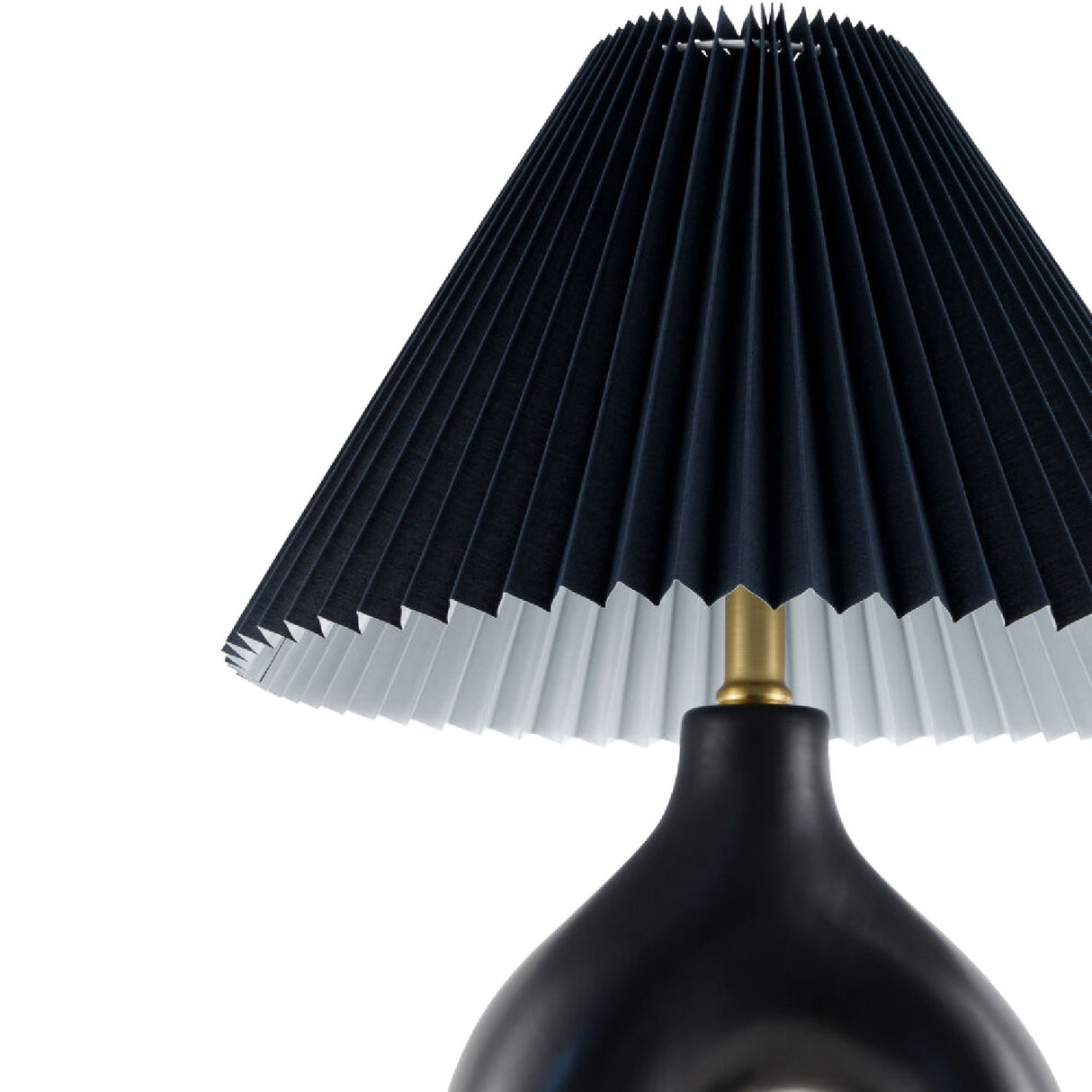 Modern European furniture - Ceramic Cream Linen Table Lamp - www.oroa.com