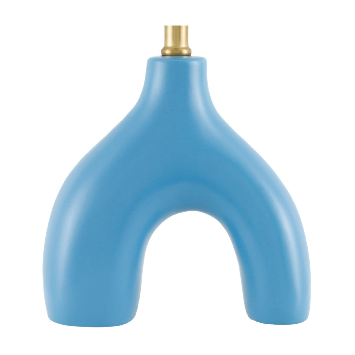 Modern European furniture - Ceramic Cream Linen Table Lamp - www.oroa.com