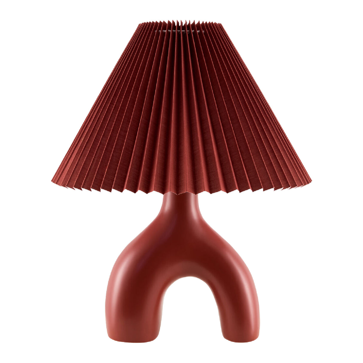 Ceramic Cream Linen Table Lamp | Oroa.com