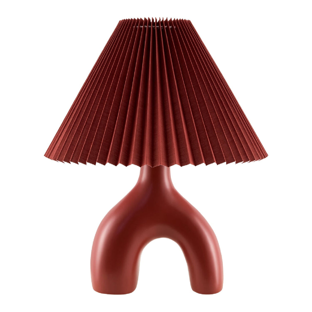 Modern European furniture - Ceramic Cream Linen Table Lamp - www.oroa.com