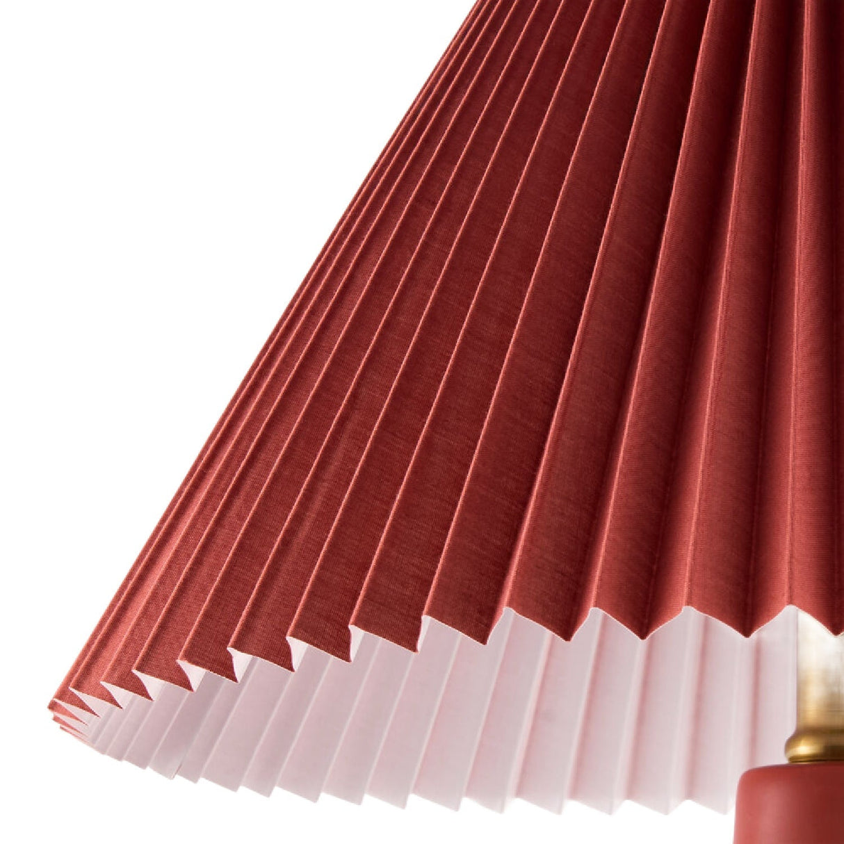 Modern European furniture - Ceramic Cream Linen Table Lamp - www.oroa.com