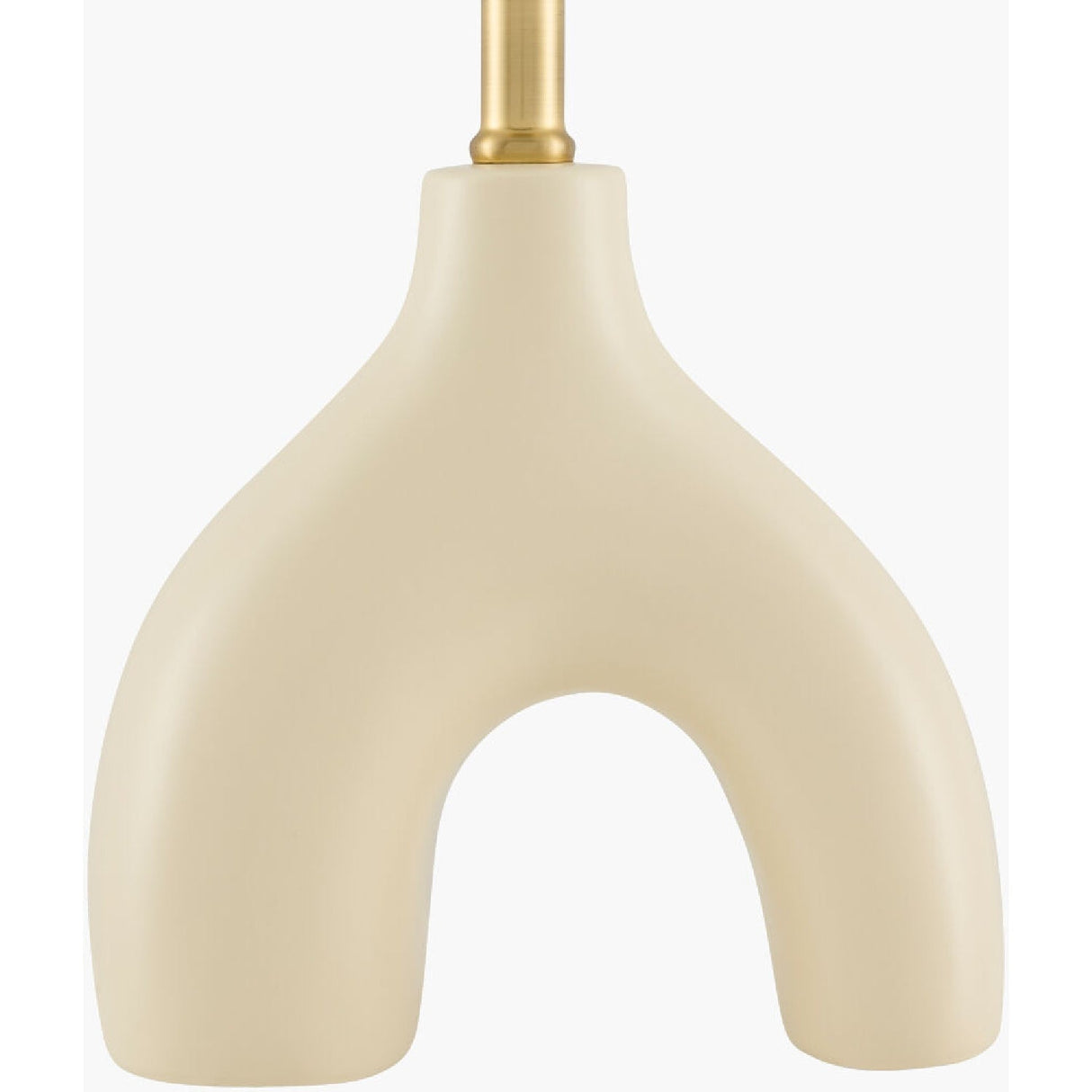 Modern European furniture - Ceramic White Linen Table Lamp - www.oroa.com