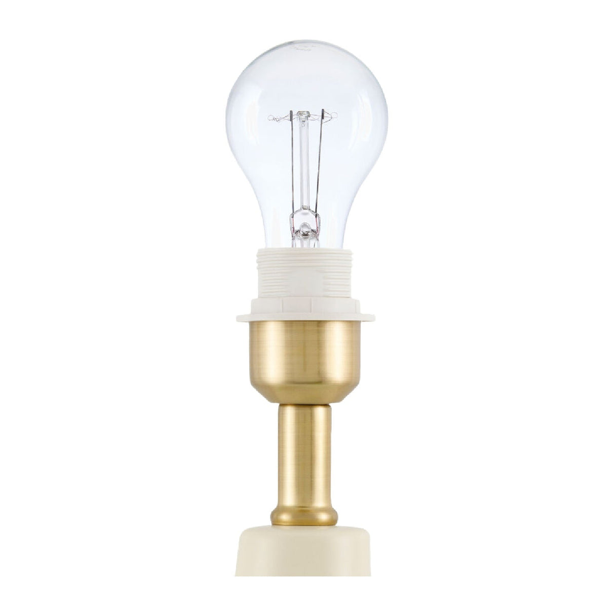 Modern European furniture - Ceramic Cream Linen Table Lamp - www.oroa.com
