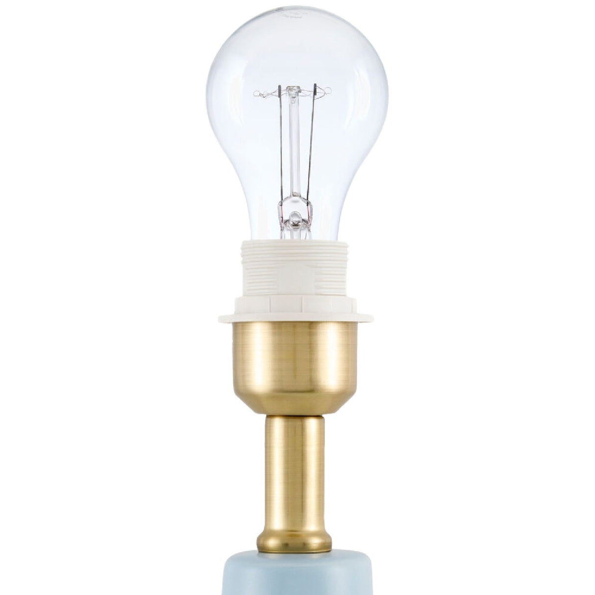 Modern European furniture - Ceramic White Linen Table Lamp - www.oroa.com