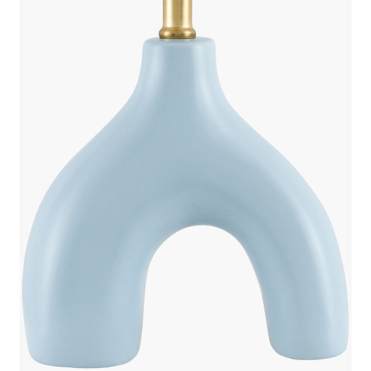 Modern European furniture - Ceramic White Linen Table Lamp - www.oroa.com