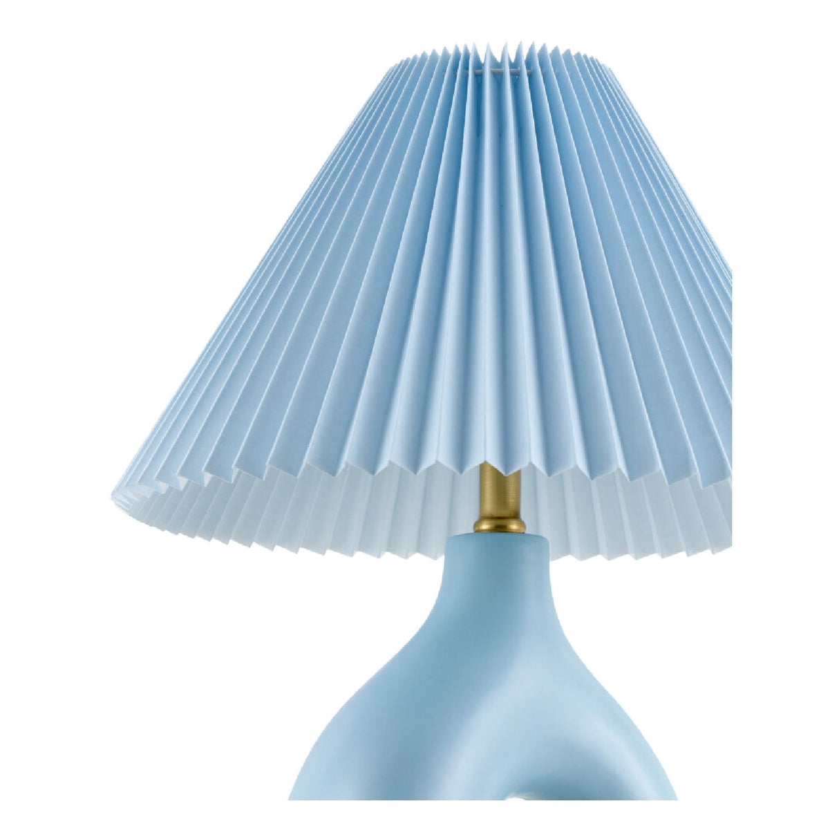 Modern European furniture - Ceramic Cream Linen Table Lamp - www.oroa.com