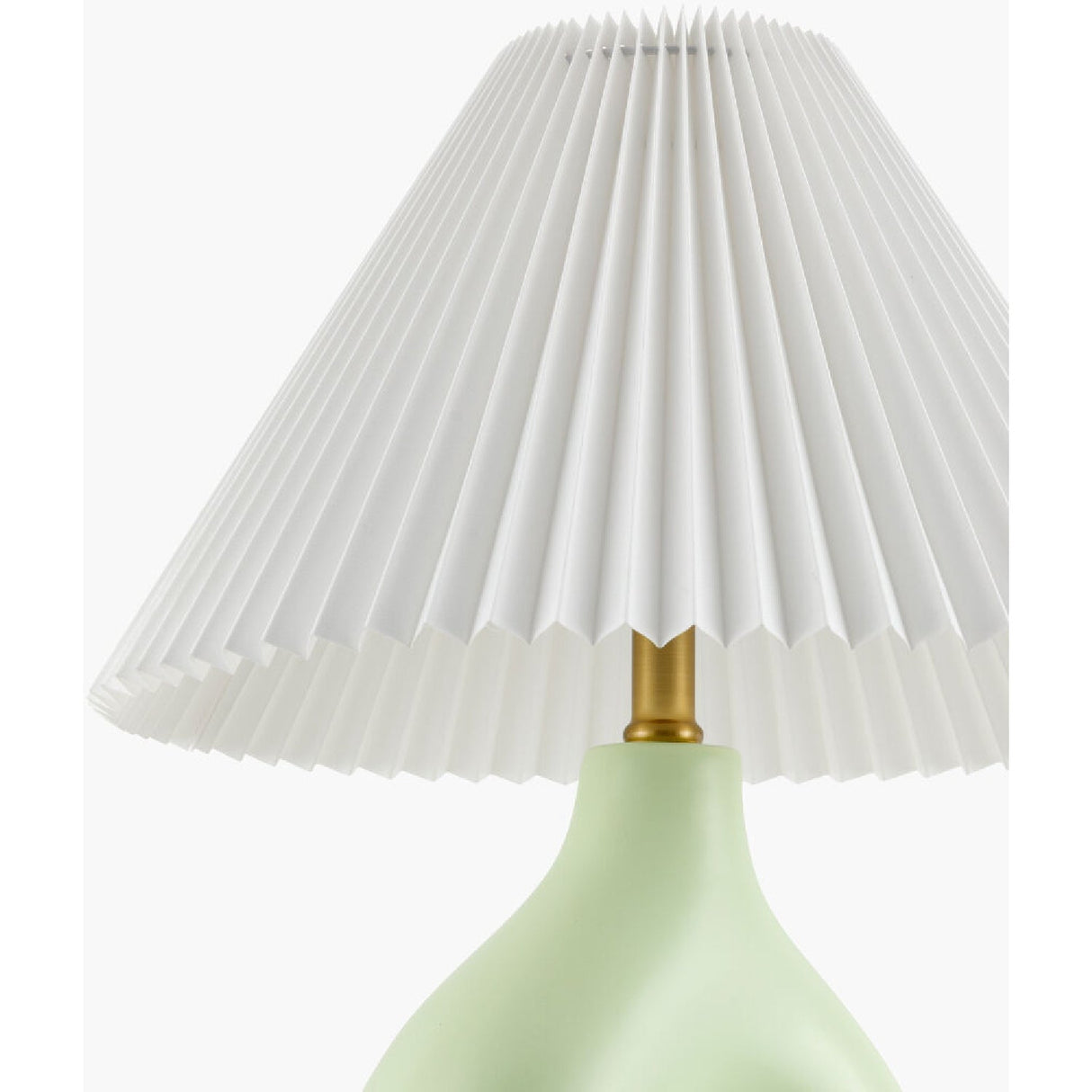 Modern European furniture - Ceramic White Linen Table Lamp - www.oroa.com