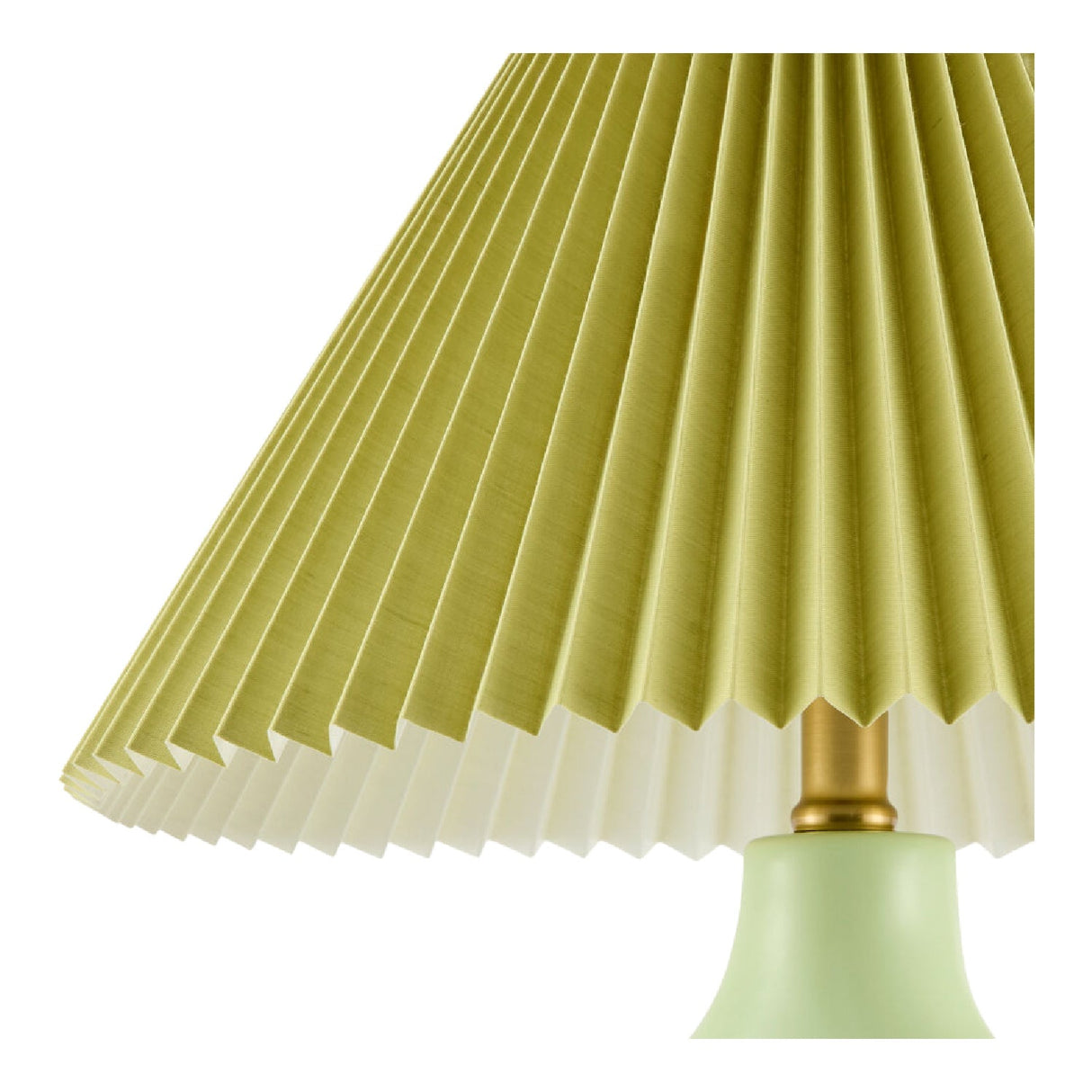 Modern European furniture - Ceramic Cream Linen Table Lamp - www.oroa.com
