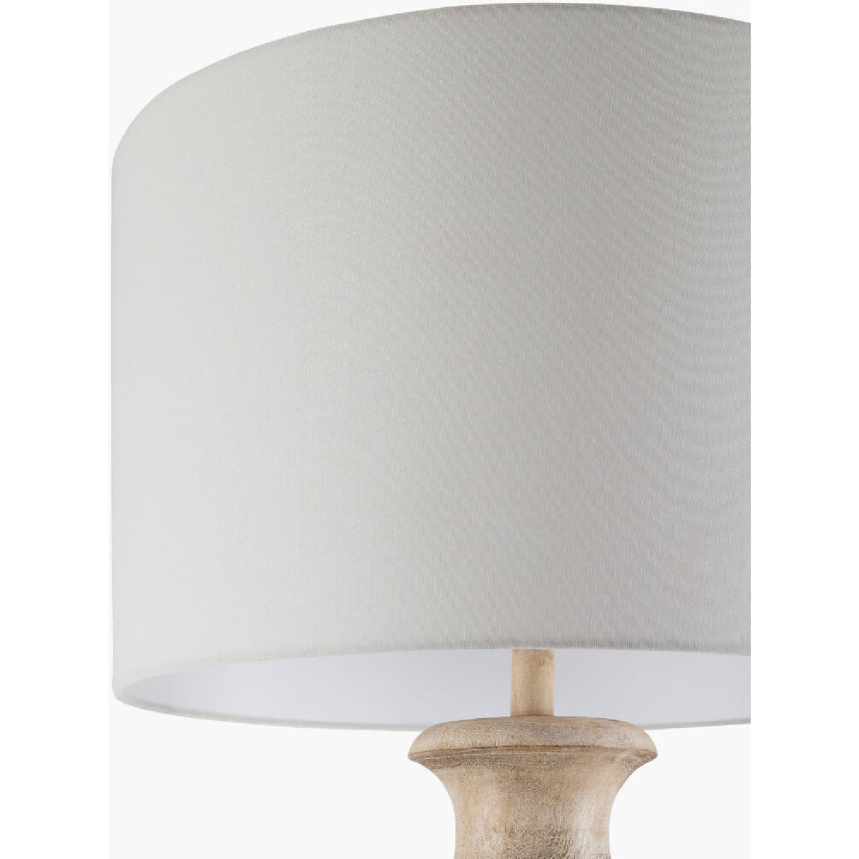 Modern European furniture - White Linen Accent Floor Lamp - www.oroa.com
