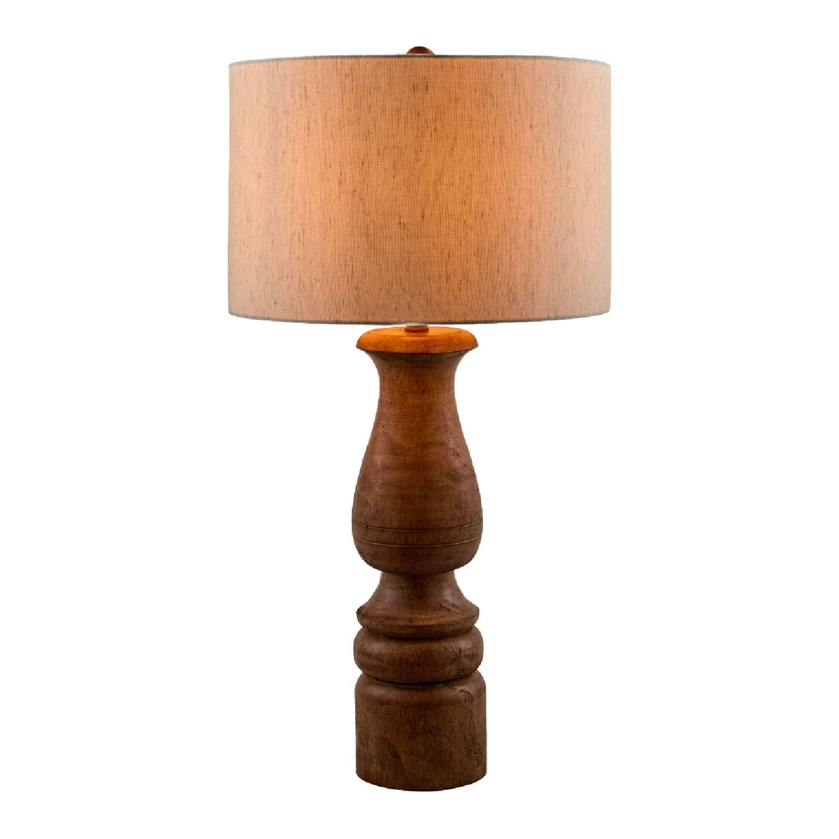 Modern European furniture - Beige Linen Accent Table Lamp - www.oroa.com