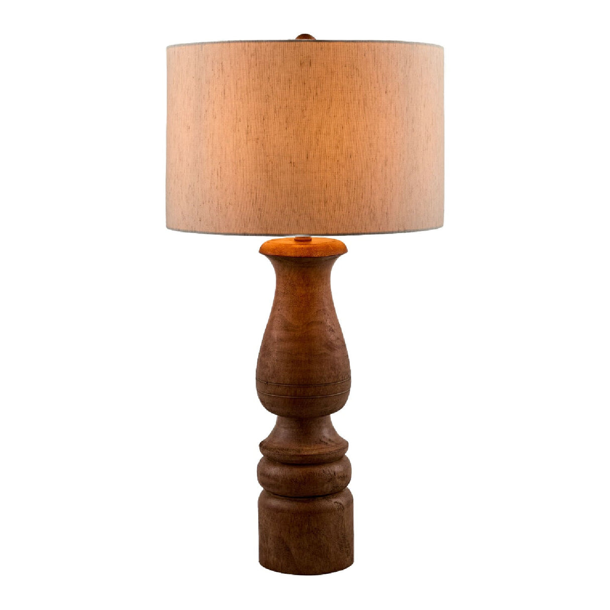 Modern European furniture - Beige Linen Accent Table Lamp - www.oroa.com