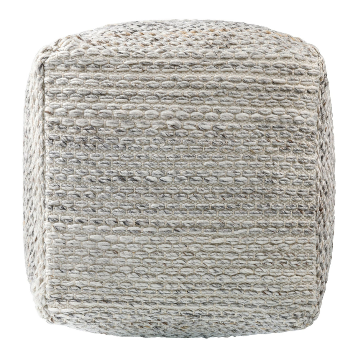Modern European furniture - Woven Cube Outdoor Pouf - www.oroa.com