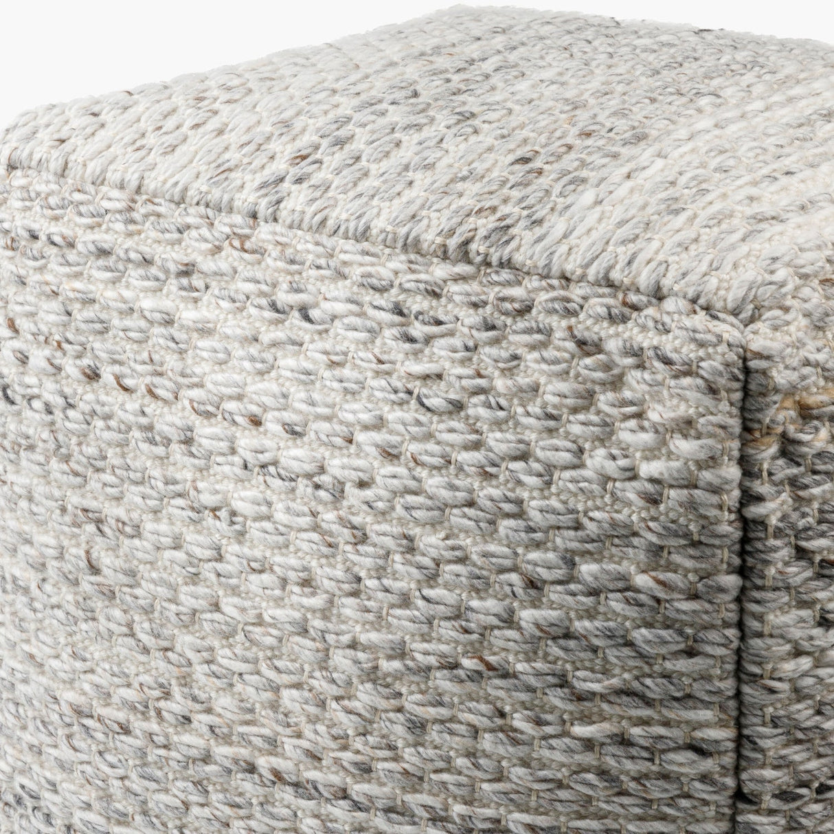 Modern European furniture - Woven Cube Outdoor Pouf - www.oroa.com