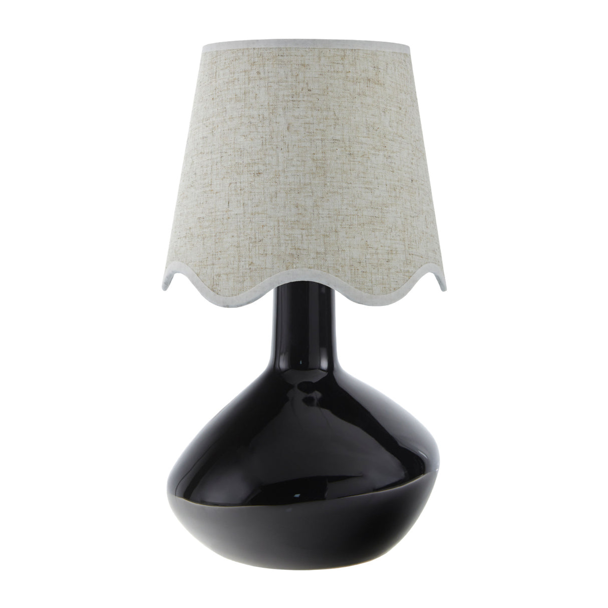 Modern European furniture - Wavy Rattan Accent Table Lamp - www.oroa.com