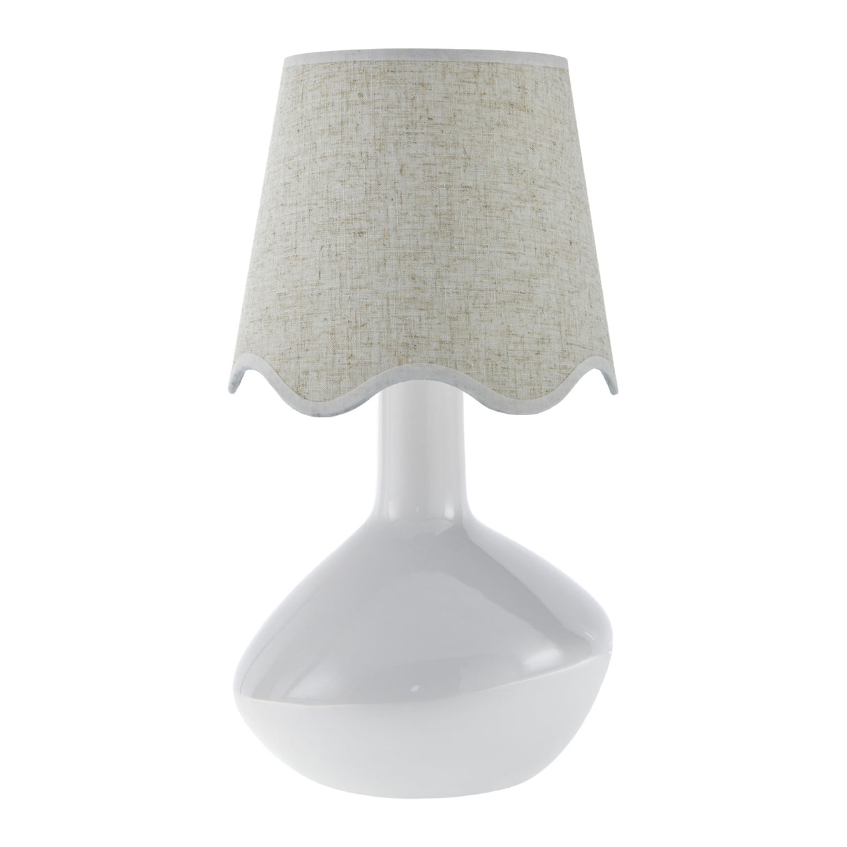 Modern European furniture - Wavy Rattan Accent Table Lamp - www.oroa.com