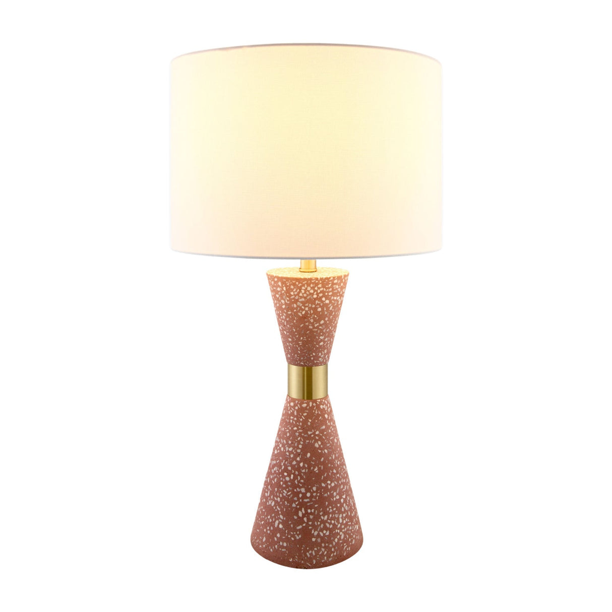 Modern European furniture - Terrazzo Red Accent Table Lamp - www.oroa.com