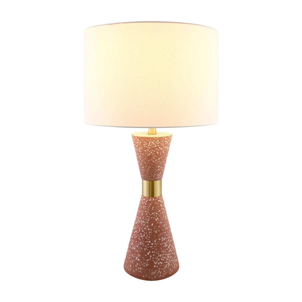 Modern European furniture - Terrazzo Red Accent Table Lamp - www.oroa.com
