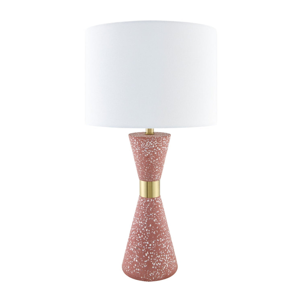 Modern European furniture - Terrazzo Red Accent Table Lamp - www.oroa.com