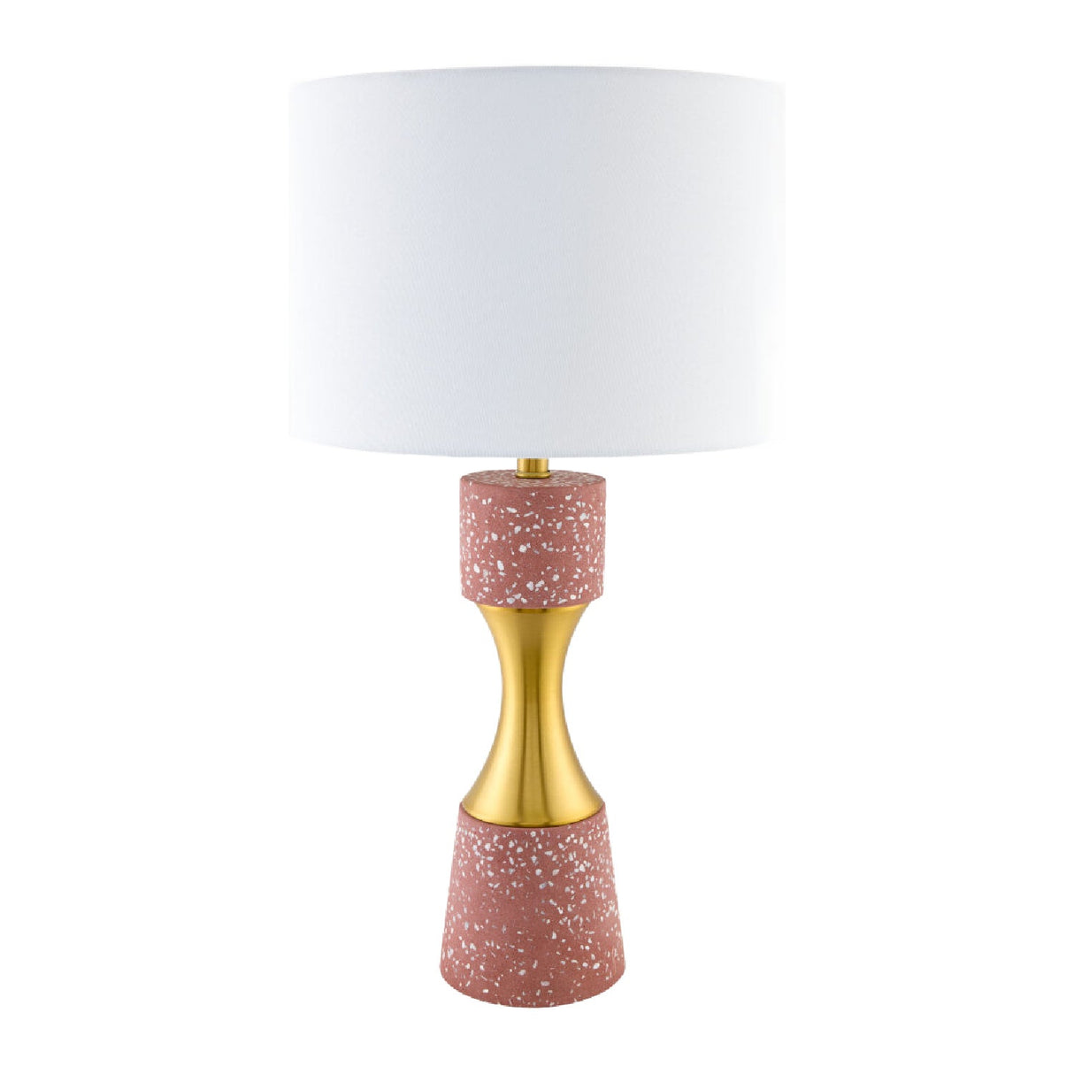 Modern European furniture - Terrazzo Finish Hourglass Table - www.oroa.comLamp