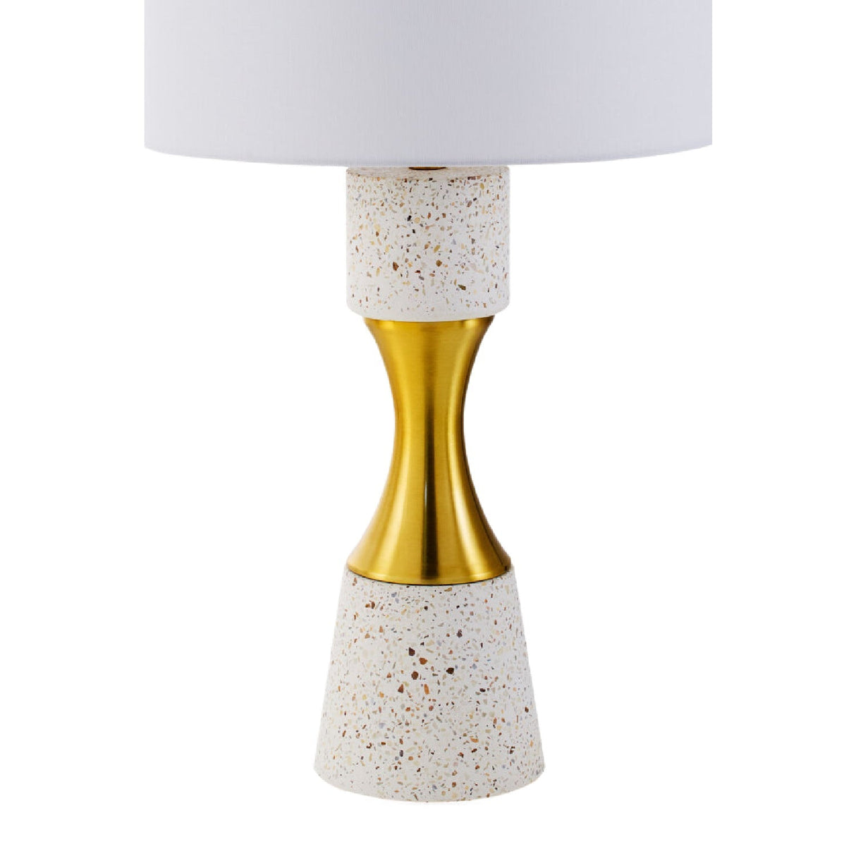 Modern European furniture - Terrazzo Finish Hourglass Table - www.oroa.comLamp