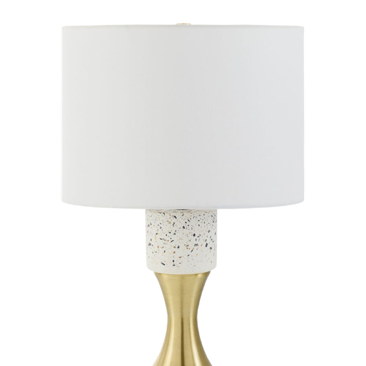 Modern European furniture - Terrazzo Finish Hourglass Table - www.oroa.comLamp