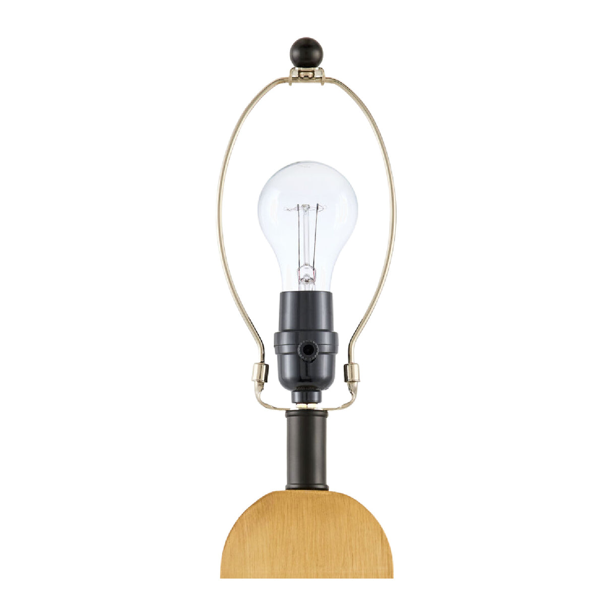 Modern European furniture - Brown Geometrical Base Table Lamp - www.oroa.com
