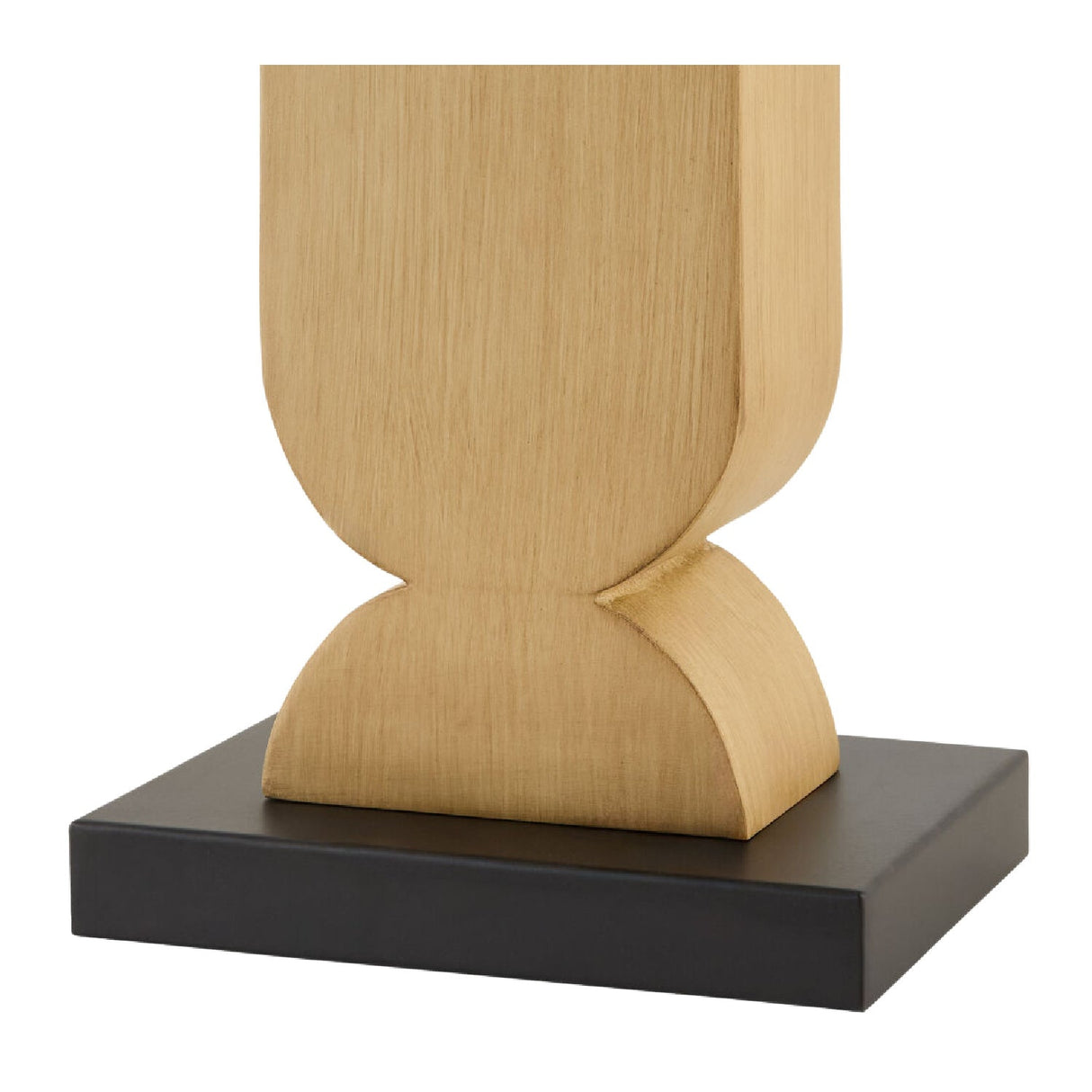 Modern European furniture - Brown Geometrical Base Table Lamp - www.oroa.com