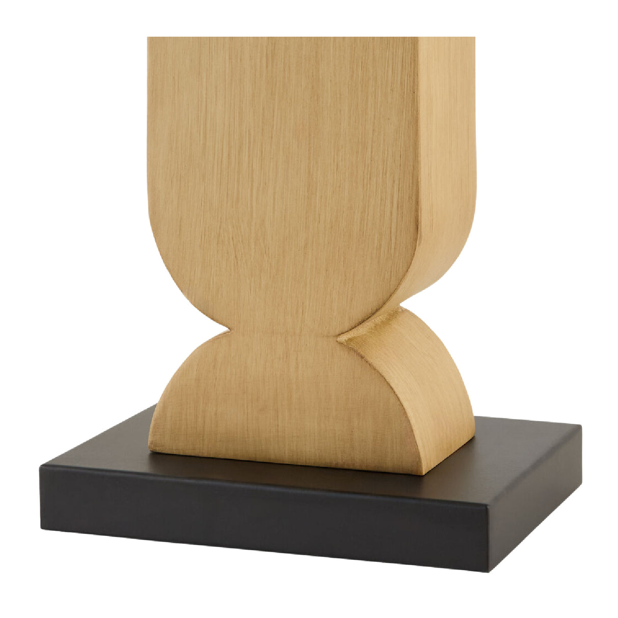 Modern European furniture - Brown Geometrical Base Table Lamp - www.oroa.com