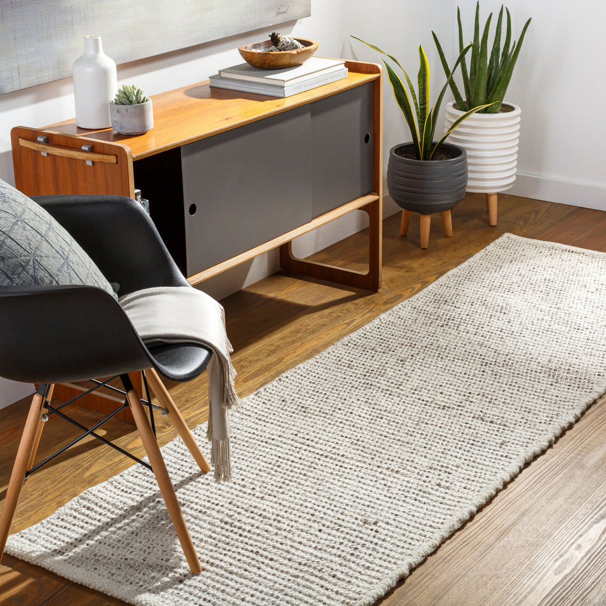 Modern European furniture - Hand-Woven Oval Area Rug - www.oroa.com