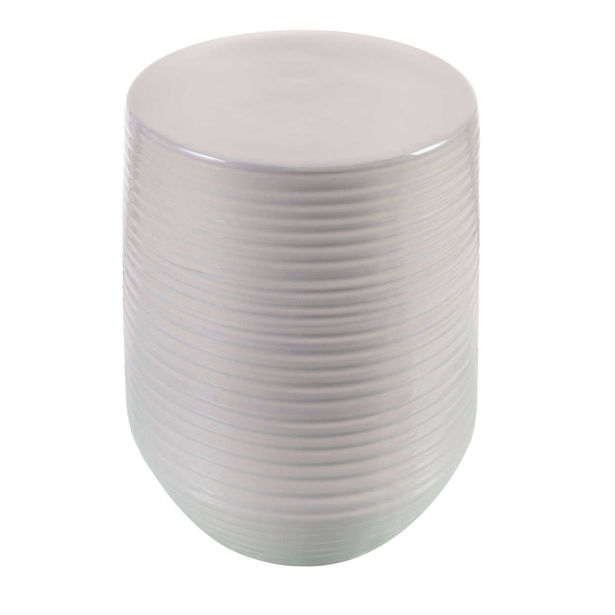 Modern European furniture - Cylindrical Ceramic Garden Stool - www.oroa.com