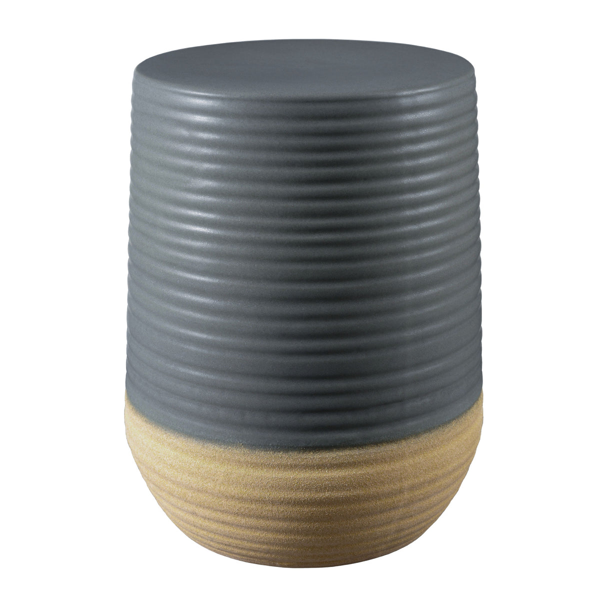Modern European furniture - Cylindrical Ceramic Garden Stool - www.oroa.com