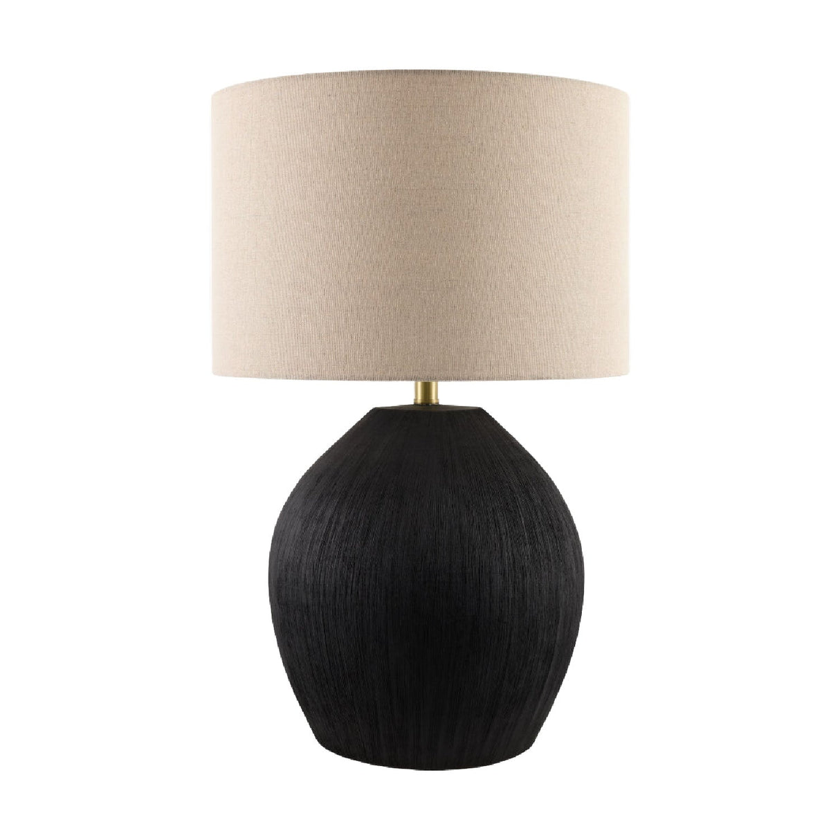 Modern European furniture - Black Ceramic Accent Table Lamp - www.oroa.com
