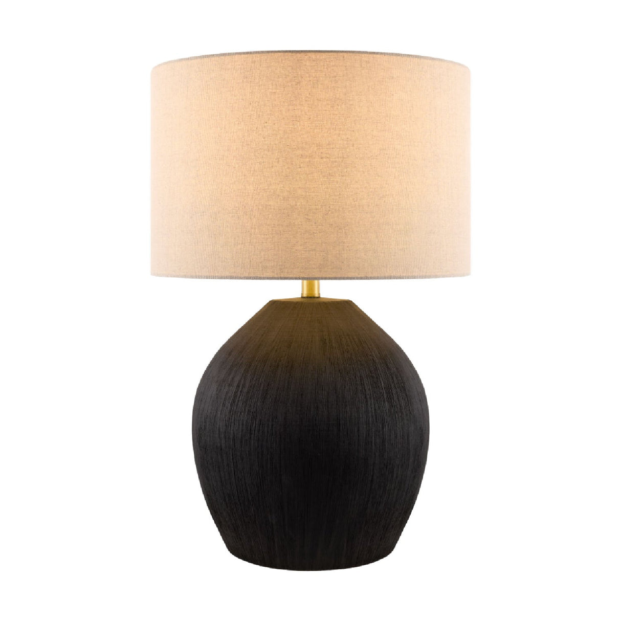 Modern European furniture - Black Ceramic Accent Table Lamp - www.oroa.com