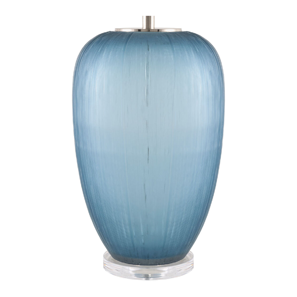 Blue Glass Accent Table Lamp | Oroa.com