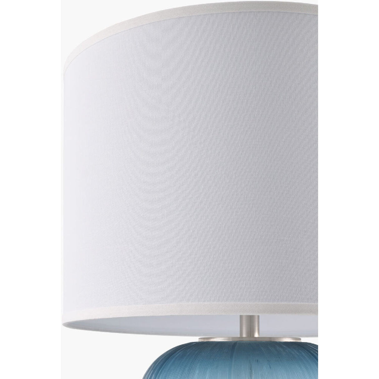 Modern European furniture - Blue Glass Accent Table Lamp - www.oroa.com