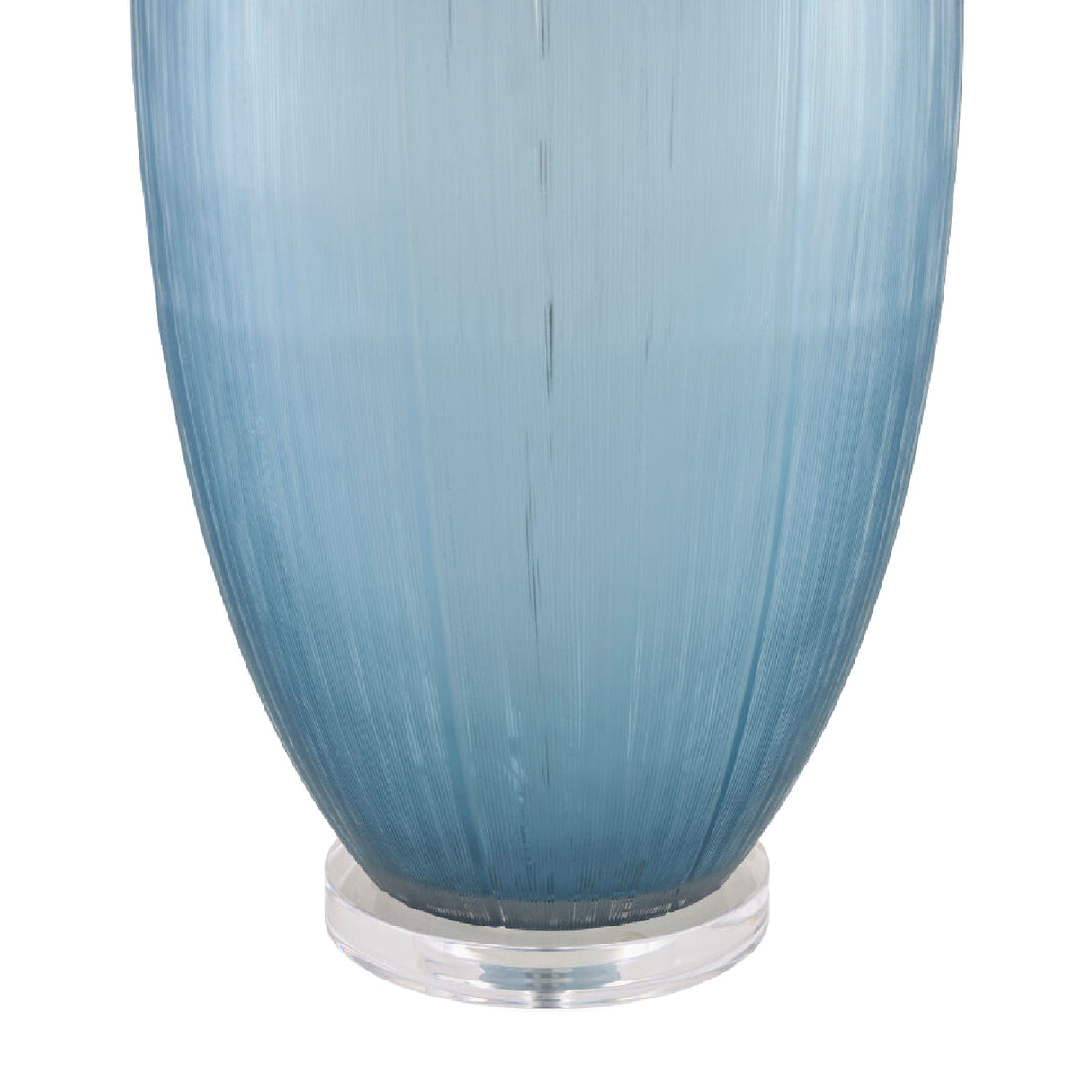 Blue Glass Accent Table Lamp | Oroa.com