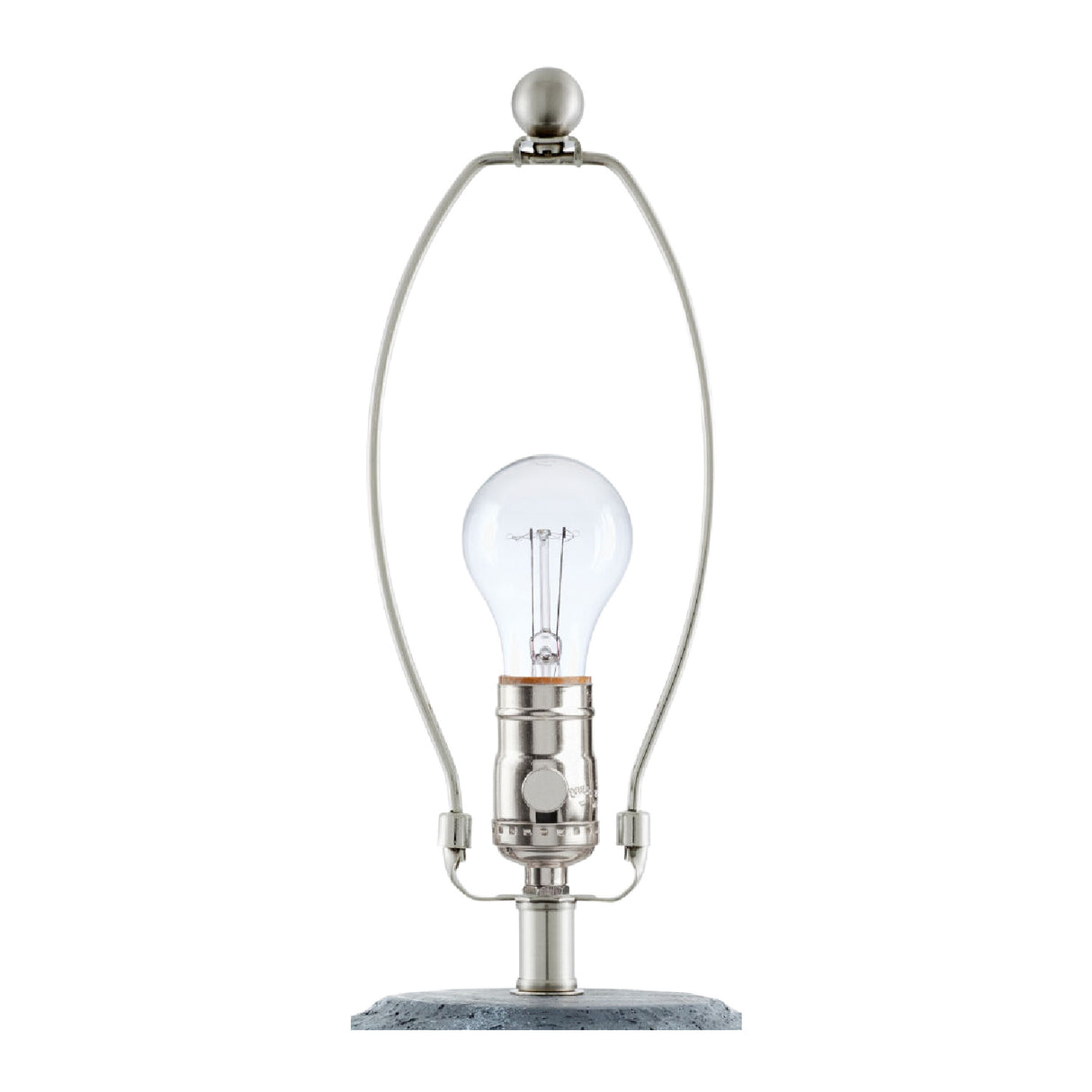 Modern European furniture - Sandblasted Gray Ceramic Table Lamp - www.oroa.com