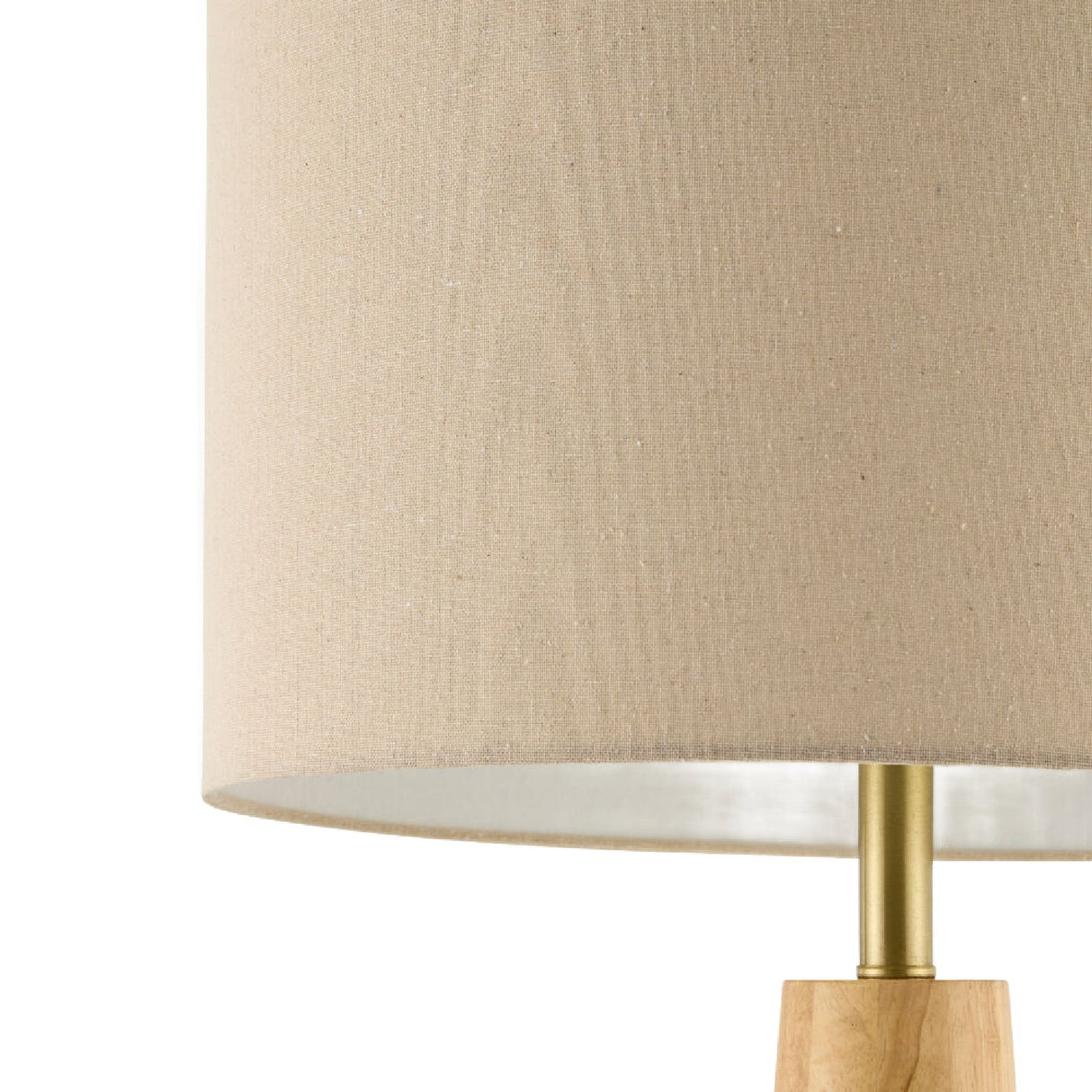 Modern European furniture - Flared Wooden Accent Floor Lamp - www.oroa.com